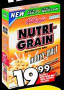 Kellogg's Nutrigrain Honey-Malt 250g-Each