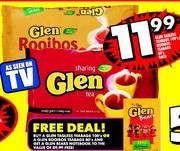 Glen Tagless Teabags 100's Rooibos Teabags 80's-Each