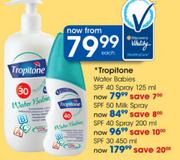 Tropitone Spf 30-45ml Each