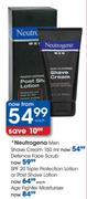 Neutrogena Spf 20 Triple Protection Lotion Or Post Shave Lotion-Each