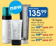 Tropez Wash Off Body Lotion-150ml Each
