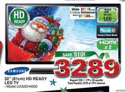 Samsung HD Ready LED TV (UA32EH4000)-32" (81cm)