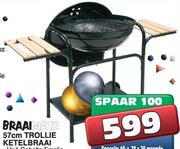 Braaimate 57cm Trollie Ketelbraai