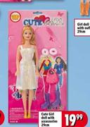 Cute Girl Doll With Accessories-29cm