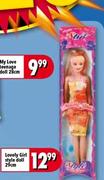 Lovely Girl Style Doll-29cm