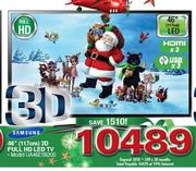 Samsung 46"(117cm)3D Full HD LED TV
