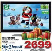 Telefunken 32"(81cm)HD Ready LCD TV