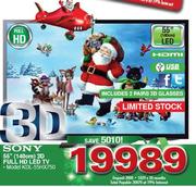Sony 55"(140cm)3D Full HD LED TV 