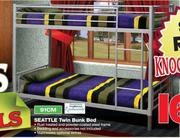 Seattle Twin Bunk Bed-91cm