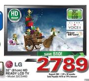 LG 32"(81cm) HD Ready LCD TV