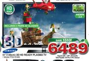 Samsung 51"(130cm)3D HD Ready Plasma TV 