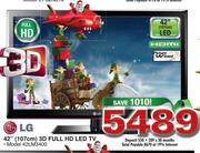 LG 42"(107cm)3D Full HD LED TV