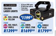 N-Dixon Colour Laser Lights Red, Violet, Purple