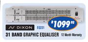 N-Dixon 31 Band Graphic Equaliser