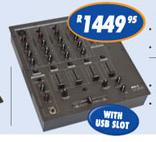 N-Dixon 3 Channel DJ Mixers With USB Slot