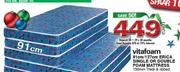 VITAFOAM Erica Single Or Double Foam Mattress-91cm Each