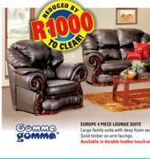 Commagomma Europe 4 Piece Lounge Suite