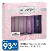 Revlon 4-Piece Eau De Toilette Spray Wand Set-4x17ml