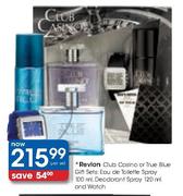 Revlon Club Casino Or True Blue Gift Sets