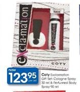 Coty Exclamation Gift Set