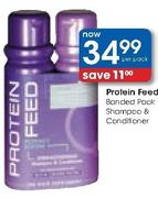Protein Feed Bonded Pack Shampoo & Conditioner-Per Pack