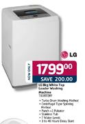 LG White Top Loader Washing Machine-8kg