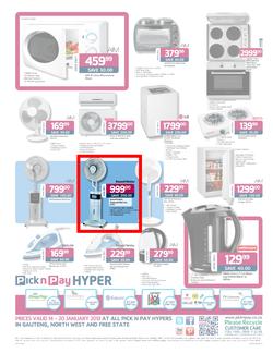 Pick n Pay Hyper Gauteng, North West & Free State (14 Jan - 20 Jan 2013), page 4