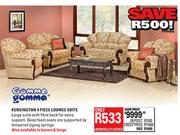 Gomma Gomma Kensington 4 Piece Lounge Suite