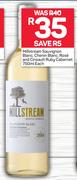 Millstream Sauvignon Blanc, Chenin Blanc, Rose & Cinsault Ruby, Cabernet-750ml Each