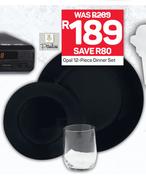  Opal 12 Piece Dinner Set