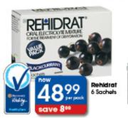 Rehidrat 6 Sachets-Per Pack