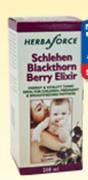 Herbaforce Schlehen Blackthorn Berry Elixir-200ml Each