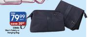 Clicks Men's Toiletry Bag Or Hanging Bag-Each