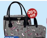 Clicks Shoe Print Vanity Bag-Each