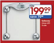 Safeway Glass LED Scale-Each