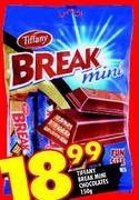 Tiffany Break Mini Chocolates-150gm