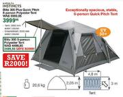 Natural Instincts Blitz 300 Plus Quick Pitch 6-Person Polyster Tent