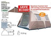 Natural Instincts Buffalo4 4-Person Polyester Tent