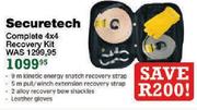 Securetech Complete 4x4 Recovery Kit