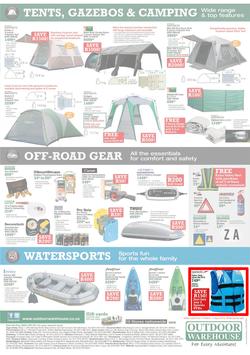 Outdoor Warehouse : Great Savings at SA's Greatest Outdoor Store (14 Mar - 8 Apr 2013), page 4