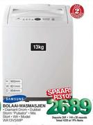 Samsung Bolaai-Wasmasjien-13kg(WA13V5WIP)
