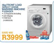 LG Front Load Direct Drive Washing Machine (F1256QD1)-5kg