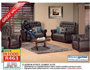 Classica 4 Piece Lounge Suite
