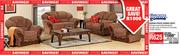 Baron 4 Piece Lounge Suite