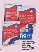 Clicks Adjustable Ankle Support-Each