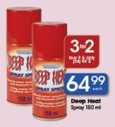 Deep Heat Spray-150ml Each