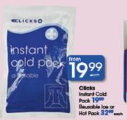 Clicks Reusable Ice Or Hot Pack-Each