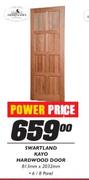 Swartland Kayo Hardwood Door-813mmx2032mm