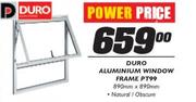 Duro Aluminium Window Frame PT99-890mmx890mm