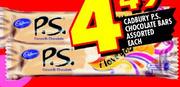 Cadbury P.S. Chocolate Bars Assorted Each